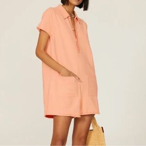 Show Me Your MuMu Peach Polo Beach Coverup